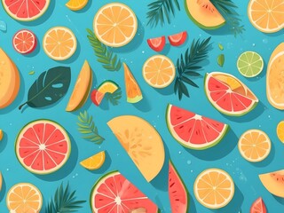 Fototapeta premium beautiful summer background