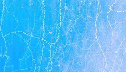 Obraz premium crackling blue lightning