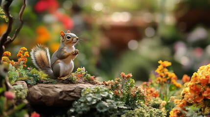 squirrel in the forest