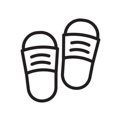 bedside slippers icon 