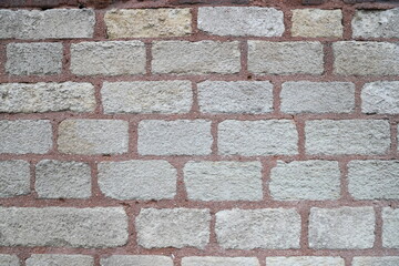 Fototapeta premium Stone Alignment of Historical Buildings, Wall Texture