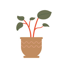 Nature icon Tree Pot Green Plant Illustration
