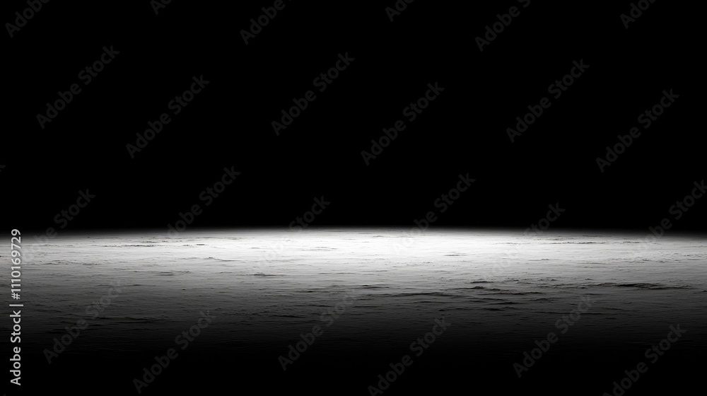 Poster abstract black gradient background with subtle light reflection ideal for text placement or design p
