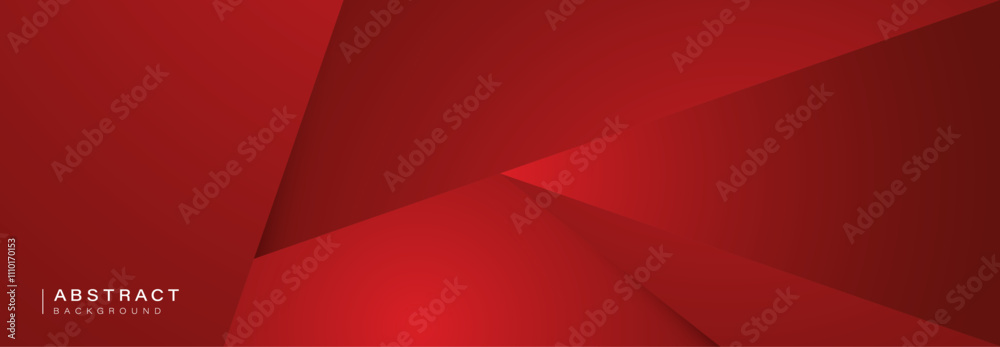Poster abstract red geometric background