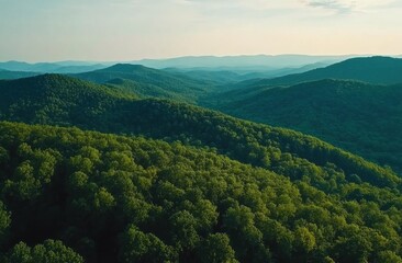 Obraz premium Verdant Mountain Vista