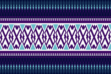 Ethnic pattern seamless, Geometric design ,Aztec embroidery border seamless patterns.ethnic design,  pattern art wallpaper Background, Design for fabric, curtain, carpet ,geometry seamless pattern