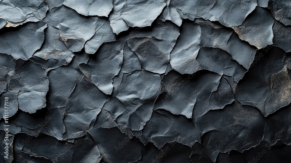 Poster dark textured paper background with wrinkled surface ideal for desktop wallpapers, labels, and graph