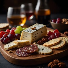 cheese and wine