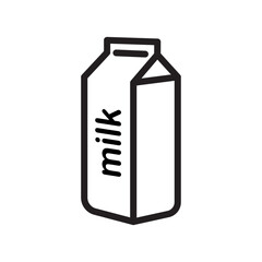 Milk packet icon 