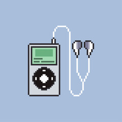 MUSIC PLAYER DEVICE PIXEL ART