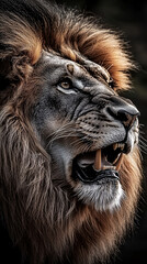 lion, King of jungle, Amazing and dangerous image of lion
