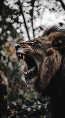 lion, King of jungle, Amazing and dangerous image of lion
