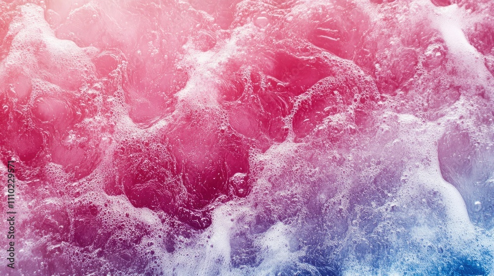 Poster colorful marble texture background with fluid patterns and waves in pink and blue tones featuring hi