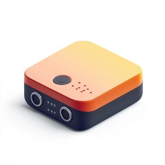 Fototapeta premium Compact smart device with sensors.