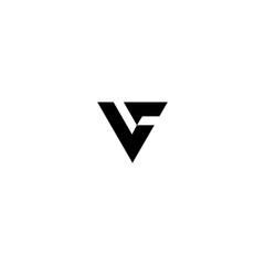 v letter vector logo abstract