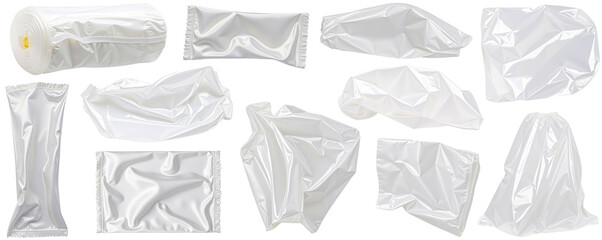 Clear Plastic Packaging:  A variety of clear plastic packaging materials for food, retail, and industrial products. Perfect for showcasing product visibility, protecting contents.