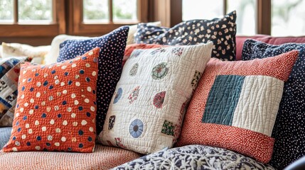 Handmade Quilted Pillows