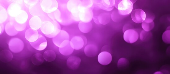 colorful bokeh lights background with vibrant purple hues creating a festive atmosphere for celebrations and special occasions