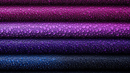 Vibrant abstract macro photo of oil droplets on water, showcasing fluidity and movement in sharp detail. 