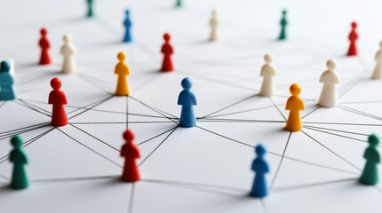 Social business networking concept