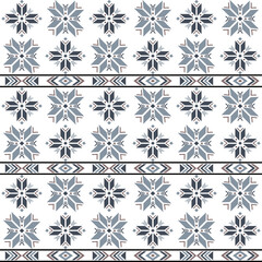 Southwest Aztec geometric Native American Mexican Navajo tribal ethnic seamless pattern fabric colorful design vector for textile printing