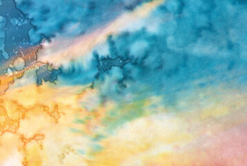 A colorful picture that I painted myself.