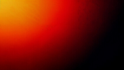 Gradient background transitioning from dark red to light orange