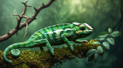 Chameleon Beauty: A Stunning Nature Portrait