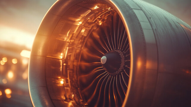 et engine blades showcasing intricate design and precision reflecting technological innovation power of aviation human ingenuity and the dynamics of motion symbolizing strength and progress