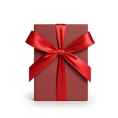 Obraz premium red gift box