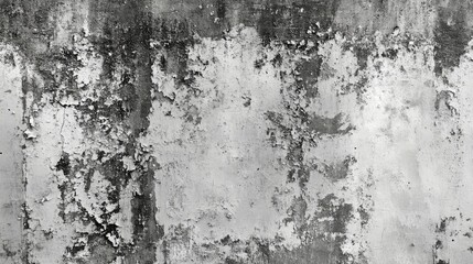 Obraz premium Black white photograph old textured wall appears distressed vintage grey wallpaper