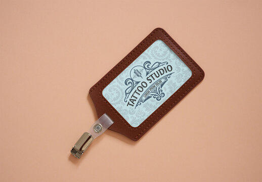 Access Pass. Suitable for Identification. PSD Mockup ready to use.