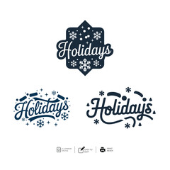 Set of Colorful company STAR logo collection design ideas vector