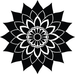 abstract flower illustration