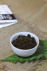 Rendang Paku is one of traditional from West Sumatera Indonesia