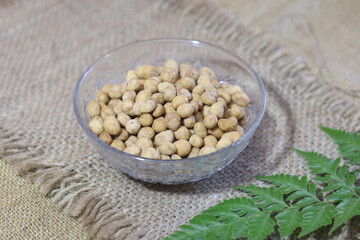 Peanut Egg or Kacang Telur is one of traditional meal from West Sumatera