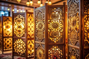 Exquisite Collection of Ornate Decorative Dividers for Elegant Spaces and Artistic Layouts, Showcasing Intricate Patterns and Designs Perfect for Interior Decoration and Craft Projects