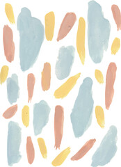 abstract pastel watercolour illustration design print and pattern