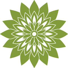 abstract floral design