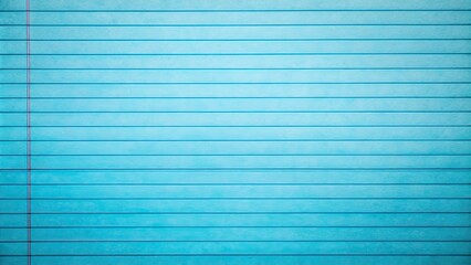Obraz premium Top View of Empty Blue Lined Paper Background, Textured Surface for Stationery, Educational, and Creative Projects - Ideal for Note-Taking, Writing, and Design Elements