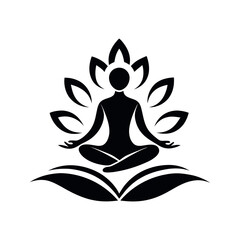 Fototapeta premium Lotus and yoga