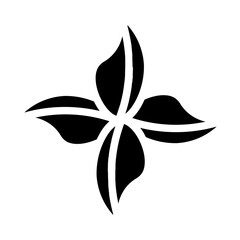 Basilic Basilica Food Glyph Icon