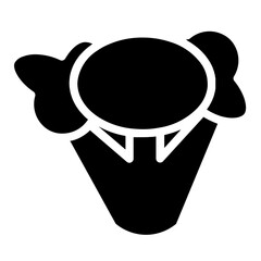 Broccoli Diet Vegetables Glyph Icon