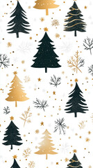 Obraz premium christmas tree background