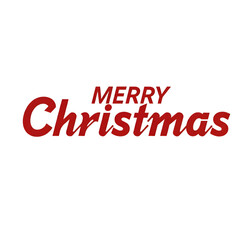 Fototapeta premium A Merry Christmas typography design. svg png isolated background. transparent background.