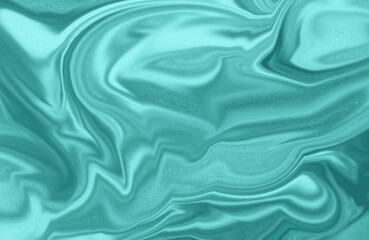 Abstract background of colorful liquid liner. Abstract texture background .  Blue silk background .