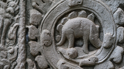 Angkor Wat Siem Reap Cambodia temple ruins and sculptures