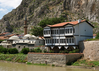 Fototapeta premium A view from Amasya, Turkey