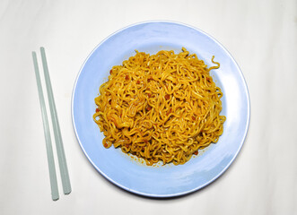 plate of spaghetti