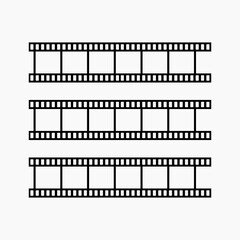 Film photo clips are suitable to complement your banner design